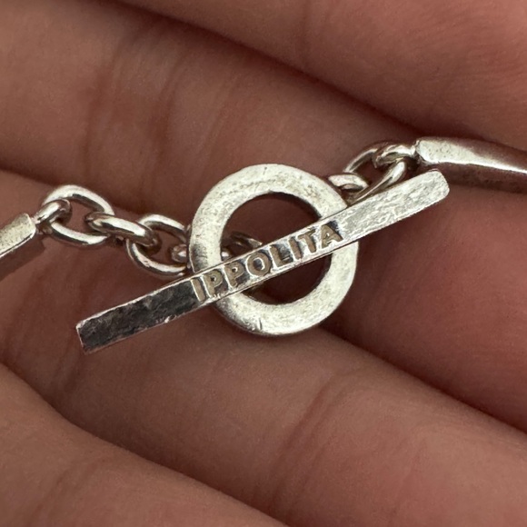 Ippolita Lollipop Gemstone Sterling Silver Bracelet & Diamond - Picture 6 of 9